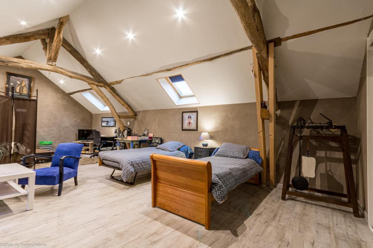 Apartament La Mansarde Des Sources Pougues-les-Eaux Zewnętrze zdjęcie